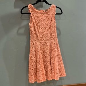 Pink Lace Dress